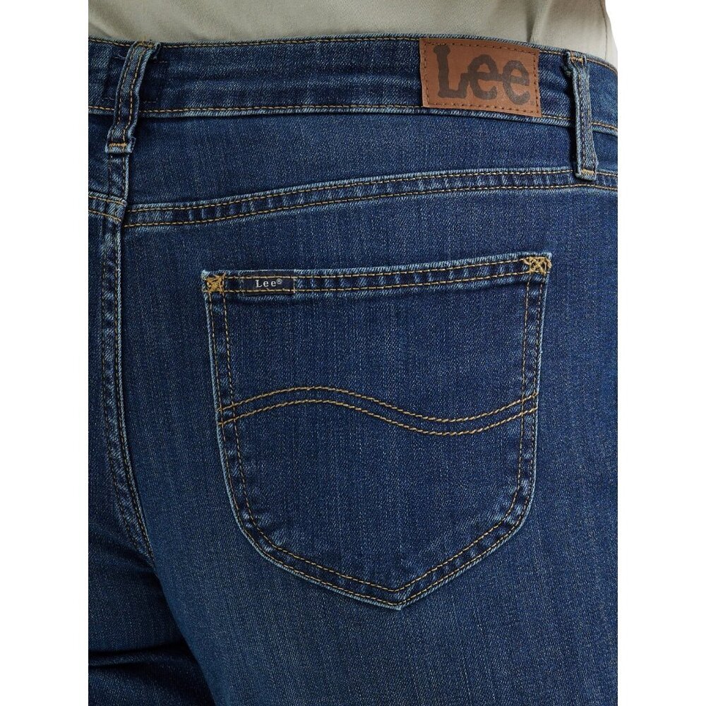Lee Women's Mid-Rise Bootcut Jean, Size 10, Short, Regular Fit, Medium Wash - Picture 6 of 6